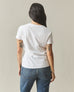 Women's Classic Cotton Crew Tee - White